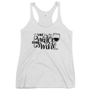Wine Laugh Women's Racerback Tank