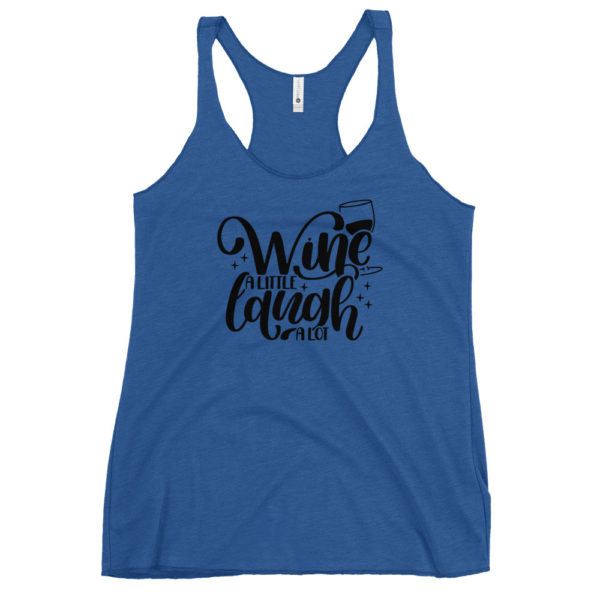 Wine Laugh Women's Racerback Tank - Image 7