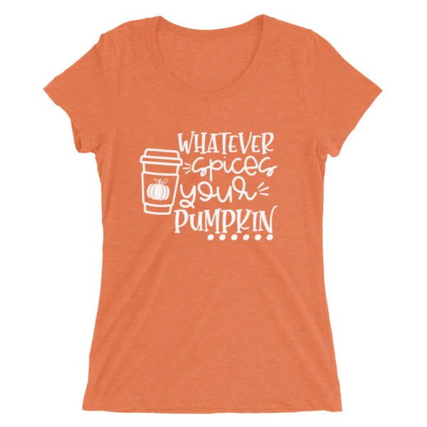 Spices Pumpkin Ladies' Fitted Tee