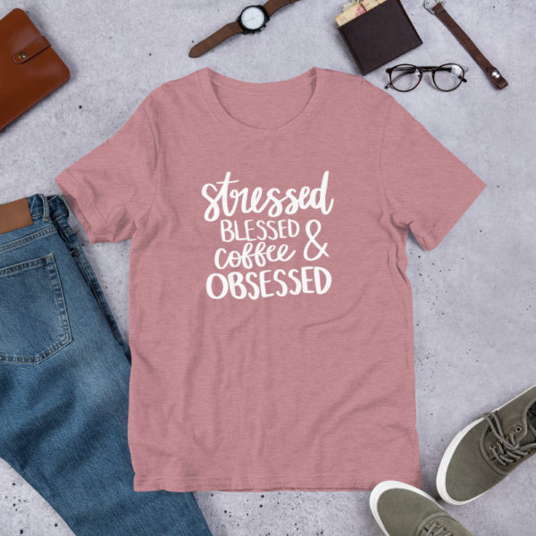 Coffee Obsessed Short-Sleeve Unisex T-Shirt